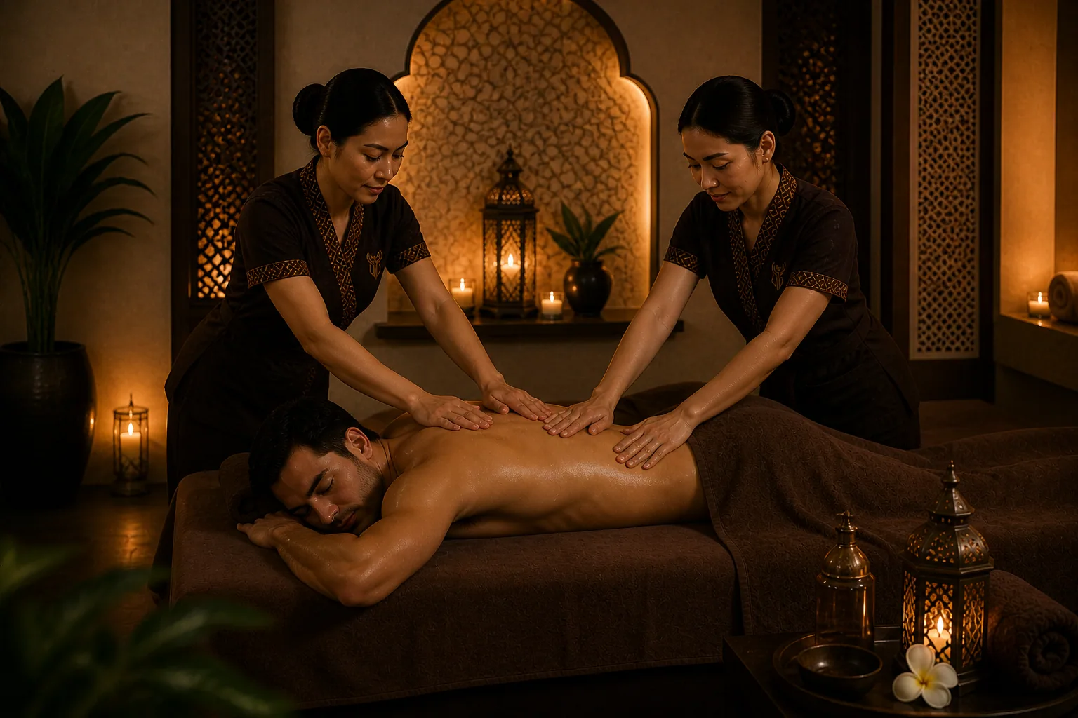 4 Hand Massage at Nature Balance Spa