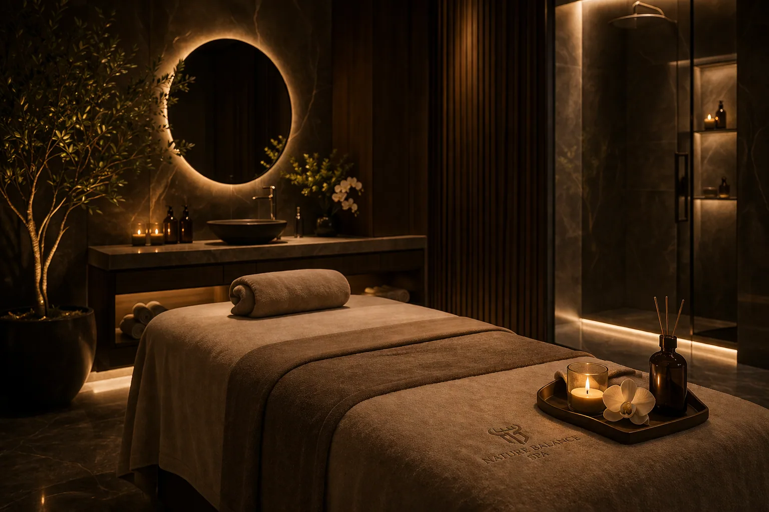 Nature Balance Spa Dubai luxury room